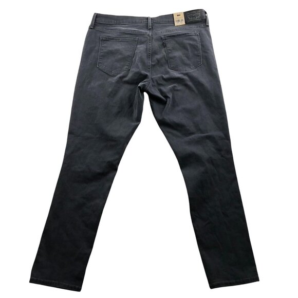 NWT Levi's Womens 311 Shaping Skinny Jeans 33 Gray Denim Classic Casual Cotton - Picture 2 of 16